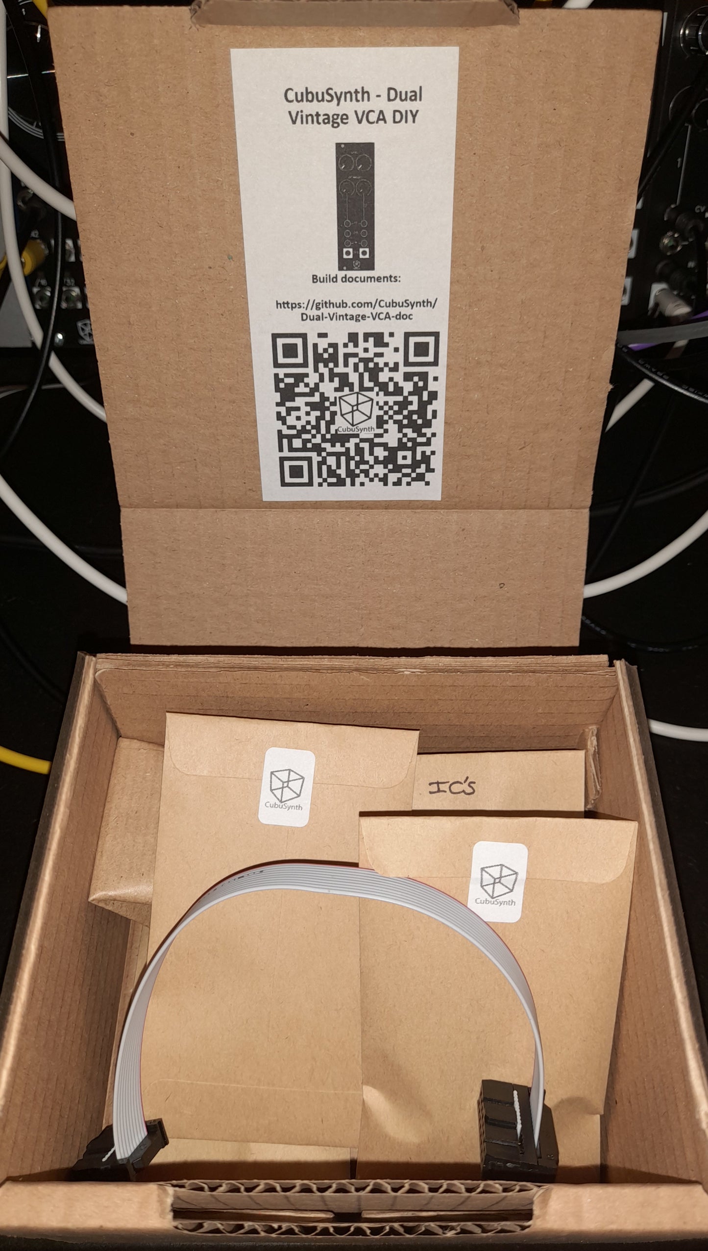 CubuSynth - Dual Vintage VCA (DIY)