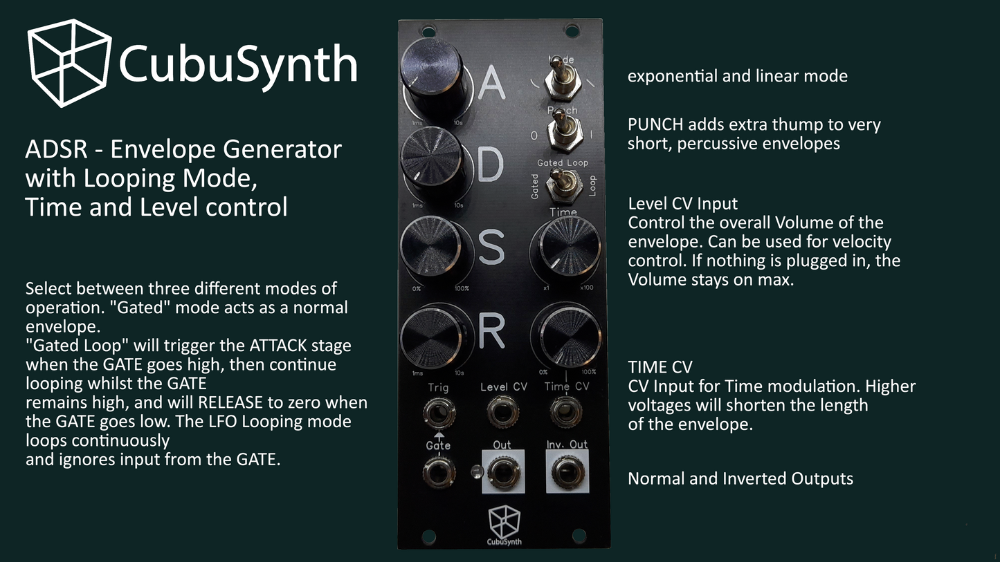 CubuSynth - ADSR (DIY)