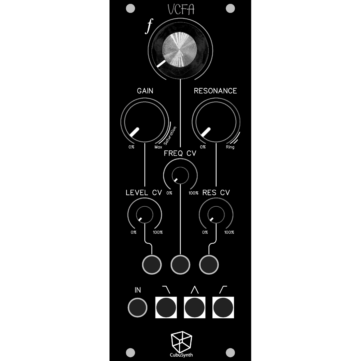 CubuSynth - VCFA (DIY)