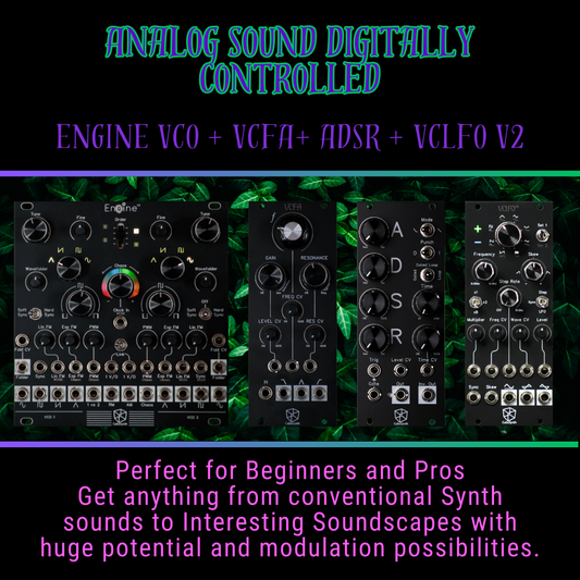 Engine V2 + VCFA + ADSR + VCLFO V2 Bundle 4 (Built)