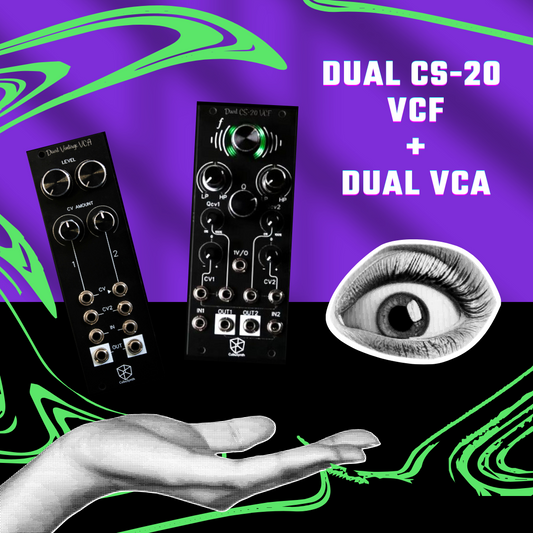 Dual CS-20 VCF + Dual Vintage VCA bundle