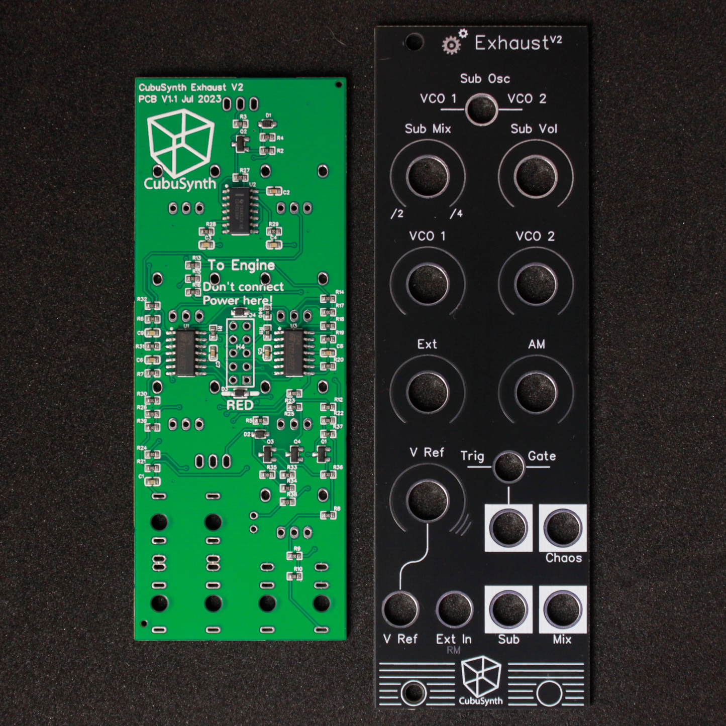 CubuSynth - Exhaust V2 / Engine V2 Expander (DIY)