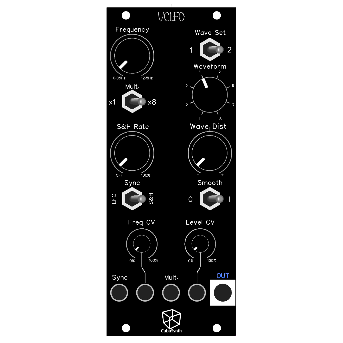 CubuSynth - VCLFO (DIY)